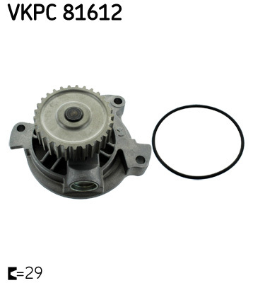 Vodní čerpadlo, chlazení motoru SKF